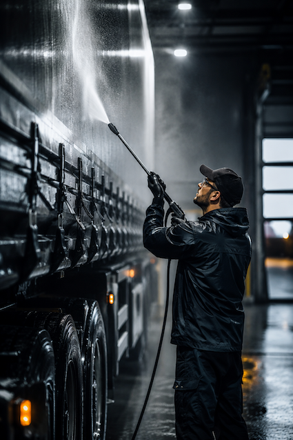 tvättar